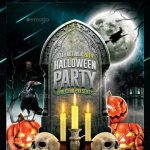45+ Best Halloween Psd Party Flyer Templates 2016 Throughout Halloween Costume Party Flyer Templates