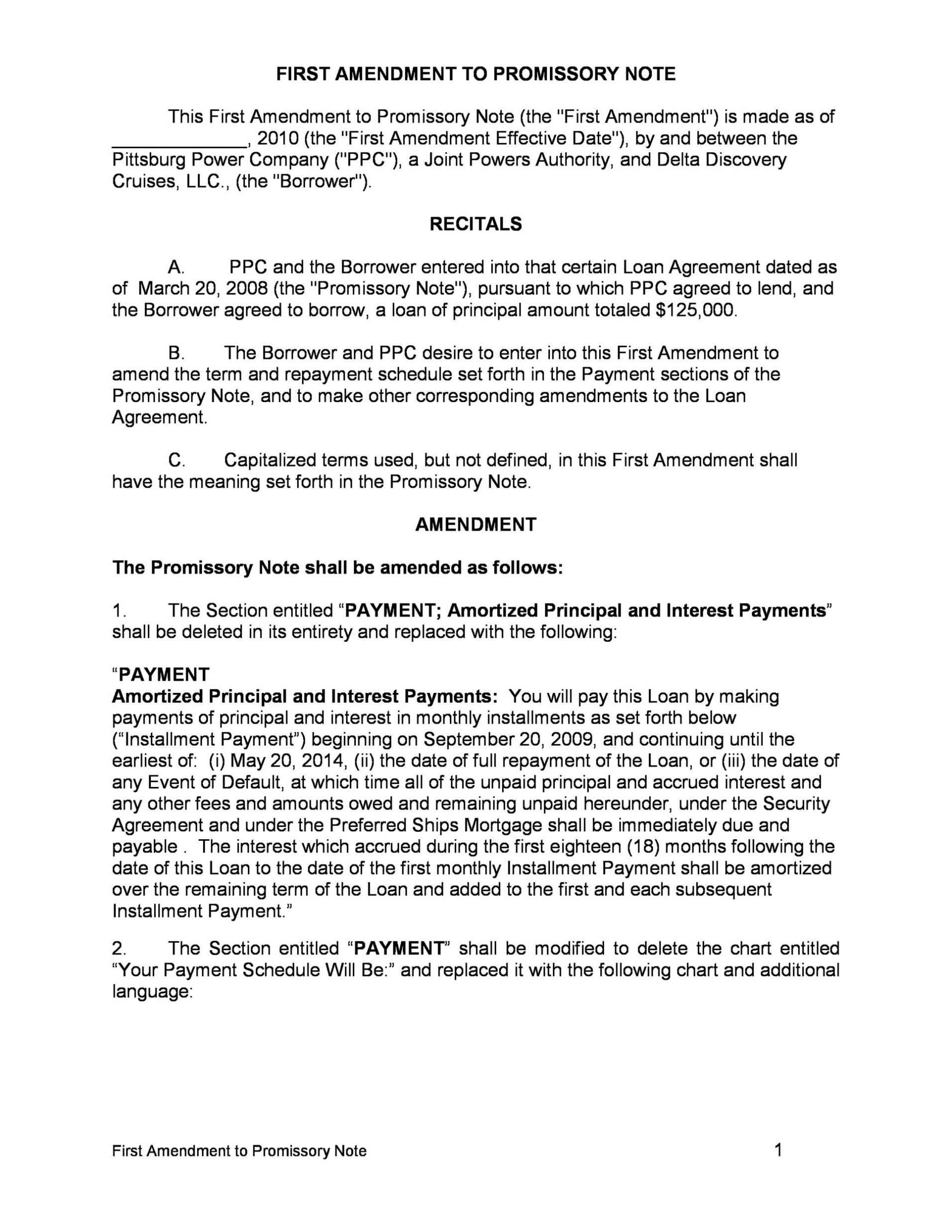 45 Free Promissory Note Templates & Forms [Word & Pdf] ᐅ Templatelab With Regard To Promissory Note Loan Template