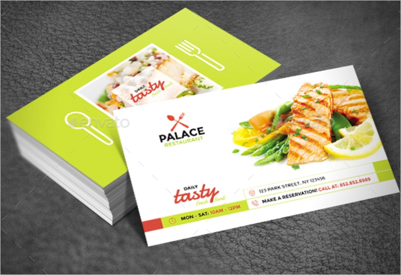 45+ Restaurant Business Cards Templates Psd Designs In Restaurant Business Cards Templates Free