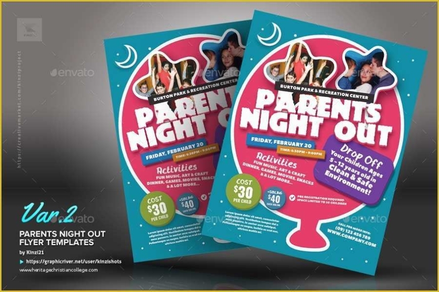 47 Parents Night Out Flyer Template Free | Heritagechristiancollege Intended For Parent Flyer Templates