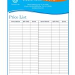 49 Free Price List Templates (Price Sheet Templates) ᐅ Templatelab Inside Free Business Directory Template
