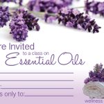 4X6 Doterra Class Invitation Instant Download By Crystalcoatney Intended For Doterra Flyer Templates