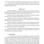 5+ Best Medical Billing Contract Templates – Pdf | Free & Premium Templates Intended For Physician Professional Services Agreement Template