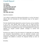 5 Best Sample Credit Report Dispute Letters | Overview & Guide With Regard To Dispute Letter To Creditor Template