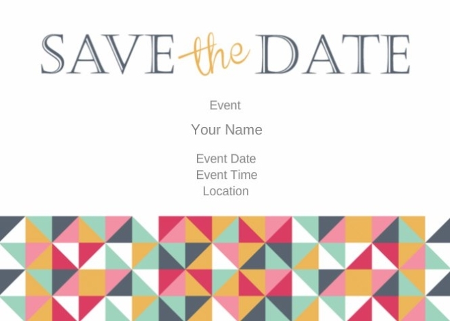 5" X 7" Postcards Templates - Save The Date Pertaining To 5 X 7 Postcard Template