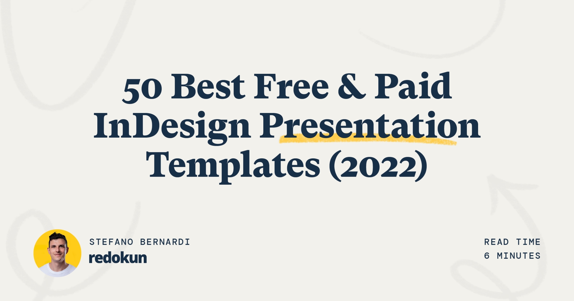 50 Best Free And Paid Indesign Presentation Templates (2022) | Redokun Blog With Indesign Presentation Templates