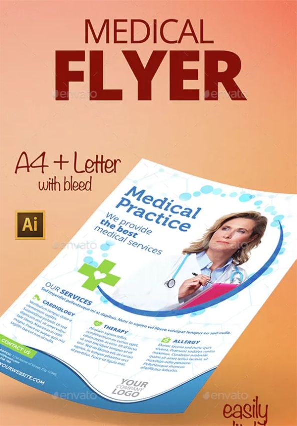 56+ Medical Flyer Templates - Free & Premium Psd, Ai, Id, Downloads In Free Health Flyer Templates