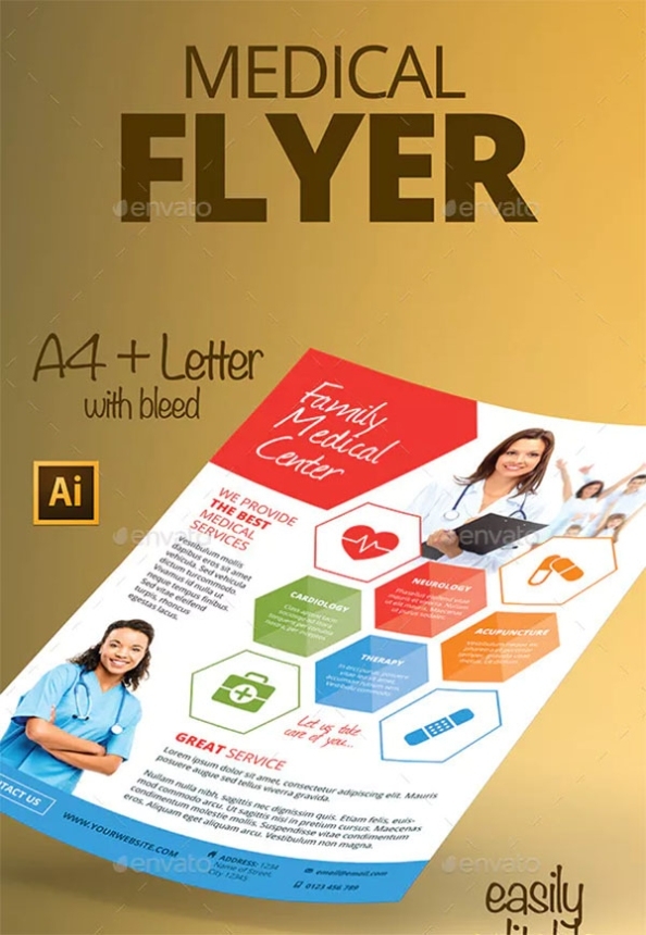 56+ Medical Flyer Templates – Free & Premium Psd, Ai, Id, Downloads In Templates For Flyers Free Downloads