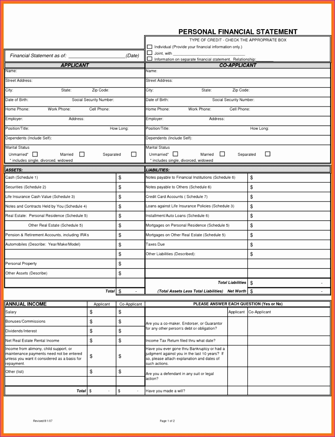 6 Business Financial Statement Template Excel – Excel Templates In Financial Statement For Small Business Template