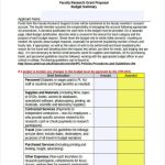 60 Sample Grant Proposal Budget Narrative - Sampleproposal2 pertaining to Grant Proposal Budget Template