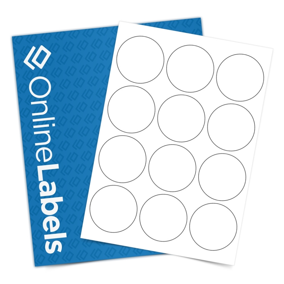 63.5Mm Circle Labels – A4 Sheets – 12 Per A4 Sheet – Eu30023 Throughout Label Template 12 Per Sheet
