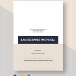 7+ Landscaping Proposal Examples In Pdf | Google Docs | Pages | Ms Word pertaining to Landscape Proposal Template