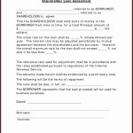 7 Loan Agreement Template Free Download – Sampletemplatess Intended For Business Loan Agreement Template