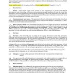 7+ Outsourcing Services Contract Templates – Pdf, Word, Google Docs For Outsourcing Contract Templates