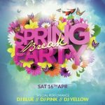 70 Best Spring Break Party Flyer Print Templates 2019 | Frip.in Within Spring Event Flyer Template