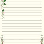 8 Best Free Printable Christmas Stationery Designs – Printablee Regarding Free Christmas Letterhead Templates