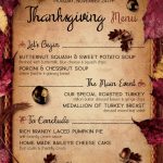 8 Best Selling Thanksgiving Restaurant Menu Templates For Thanksgiving Menu Template Printable