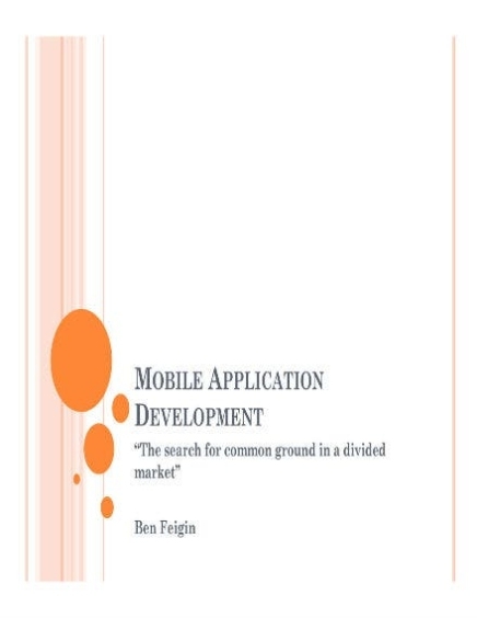 8+ Mobile App Development Proposal Templates | Free & Premium Templates Inside App Proposal Template