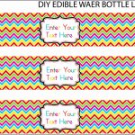 8 Water Bottle Label Template Free Word - Sampletemplatess intended for Free Label Templates Online