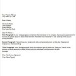 9+ Post Interview Thank You Letter Template - Free Sample, Example throughout Personal Thank You Note Template