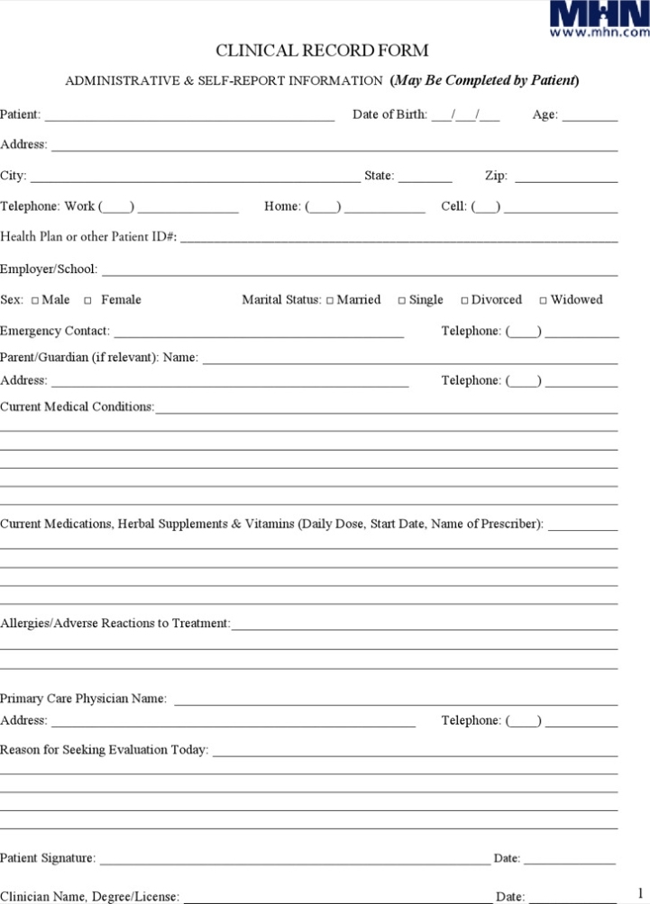 9+ Progress Note Templates Free Download Inside Psychologist Notes Template
