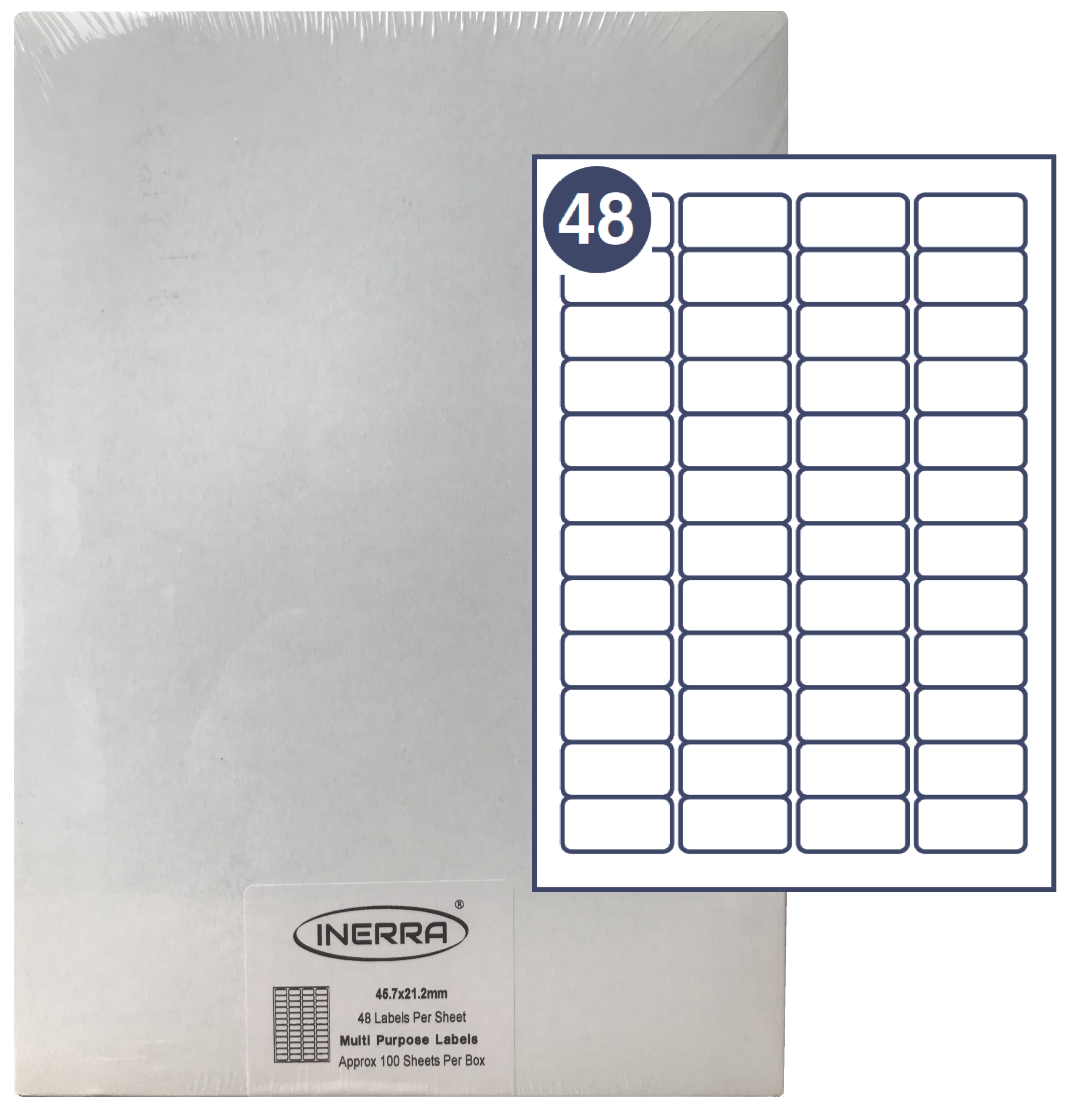 A4 Labels 21 Per Sheet Download Free / Free Template For Inerra Blank Intended For Label Template 21 Per Sheet Word