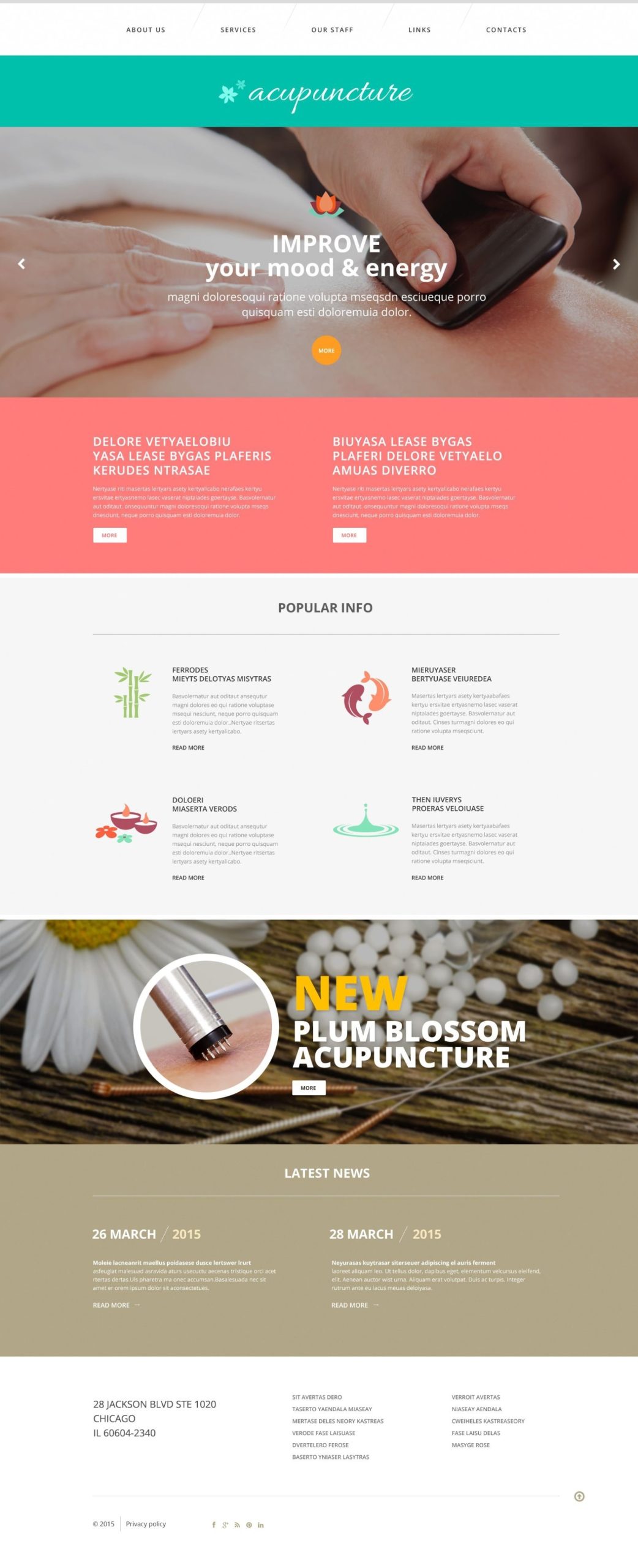 Acupuncture Website Template Free | Templates In Acupuncture Business Plan Template