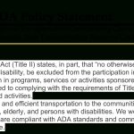 Ada Policy Statement (1) – Mountain Ride Transportation Resource Center Intended For 24 Hour Cancellation Policy Template