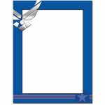 Air Force Letterhead And Stationery Paper | Usaf Letterhead In Department Of The Navy Letterhead Template