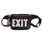 Aliexpress : Buy Street Style Letters "Exit" Printed Women Waist For Supermarket Bag Packing Letter Template