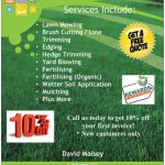 All Seasons Lawn Mowing – Servicing All Areas South Of The River Pertaining To Fall Clean Up Flyer Template