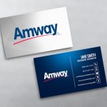 Amway Business Card 01 Pertaining To Advocare Business Card Template