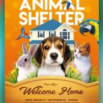 Animal Shelter - Free Psd Flyer Template | By Elegantflyer in Puppy For Sale Flyer Templates