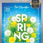 Are You Ready For Spring? 20 Awesome Psd Flyer Templates For Spring Intended For Spring Event Flyer Template
