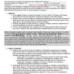 Artist / Band Contract Template Pack | Musiclawcontracts With Regard To Record Label Artist Contract Template