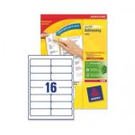 Avery Addressing Labels Laser Jam Free 16 Per Sheet 99.1X33 L7162 100 Intended For 16 Labels Per Page Template