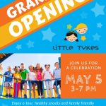 Awesome Daycare Grand Opening Flyer Template Within Opening Soon Flyer Template