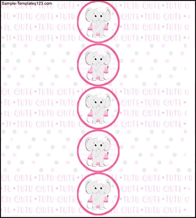 Baby Shower Water Bottle Label Template – Sample Templates – Sample Within Baby Shower Bottle Labels Template