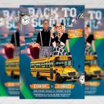 Back To School Party Flyer – Seasonal A5 Template | Exclsiveflyer Throughout Back To School Party Flyer Template