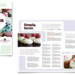 Bakery & Cupcake Shop Menu Template – Word & Publisher Throughout Product Menu Template