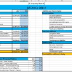 Basic Excel Balance Sheet | Templates At Allbusinesstemplates Regarding Small Business Balance Sheet Template