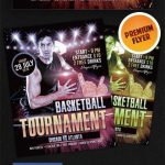 Basketball Tournament – Flyer Psd Template + Facebook Cover | By For Basketball Tournament Flyer Template