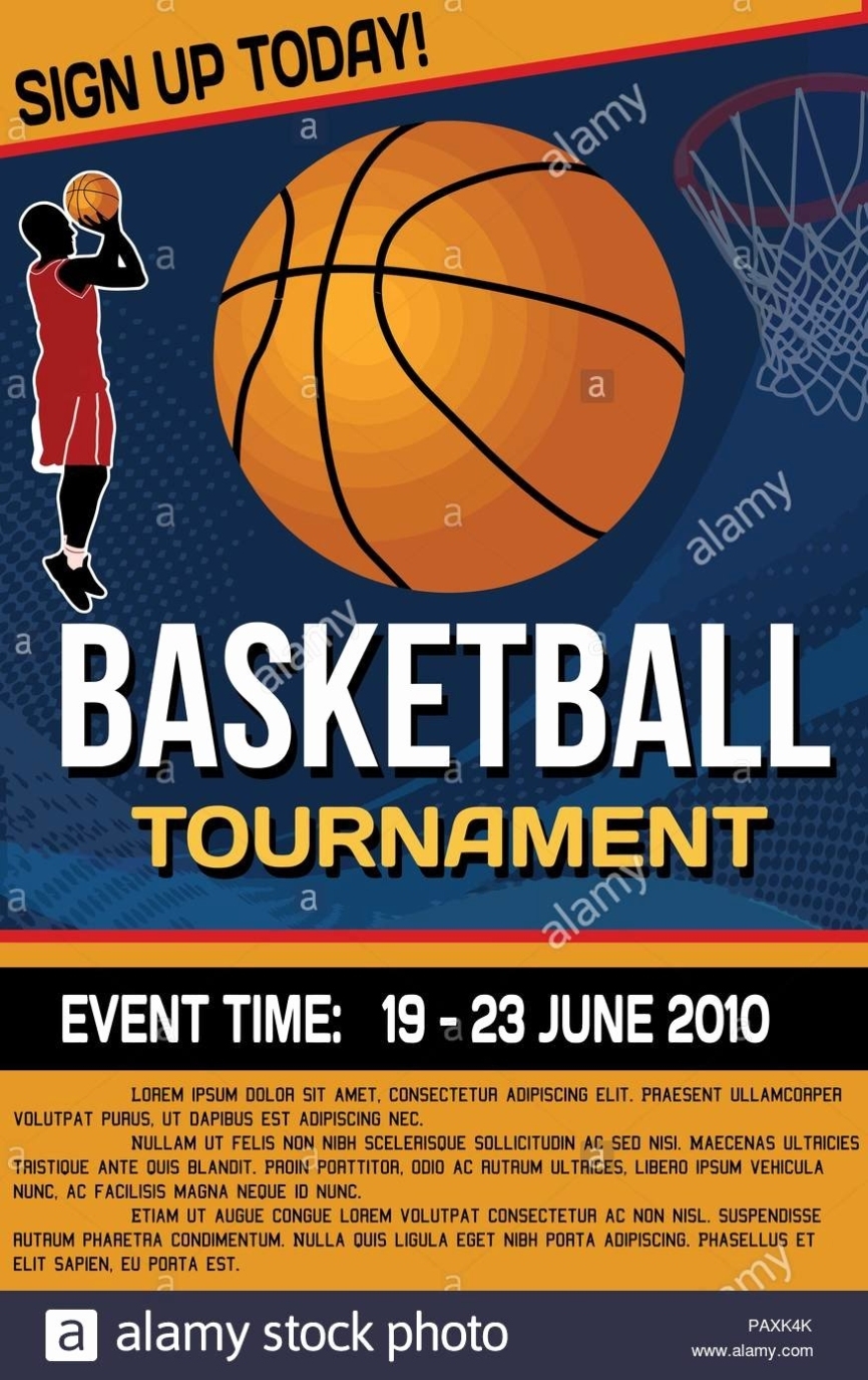 Basketball Tournament Flyer Template - Mryn Ism With Regard To Basketball Tournament Flyer Template
