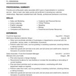 Best Front End Supervisor Resumes | Resumehelp Throughout Ross School Of Business Resume Template