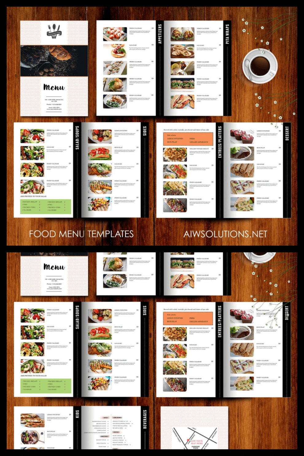 Best Restaurant Menu Templates For Ms Word And Google Docs In 2022 with regard to Google Docs Menu Template
