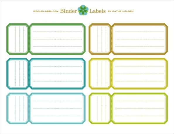 Binder Labels In A Vintage Theme By Cathe Holden | Free Printable Within Notebook Label Template