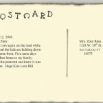 Bitsandscraps-Cindyw6922: October 2012 intended for Back Of Postcard Template