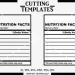 Blank Nutrition Facts Label Template Word Doc / Federal Register Food With Regard To Nutrition Label Template Word