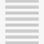 Blank Staff Paper – Music Staff Paper A4 – 700X900 Png Download – Pngkit Within Music Notes Paper Template
