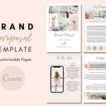 Brand Proposal Collaboration Template Instagram Story | Etsy Throughout Branding Proposal Template